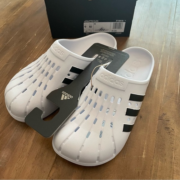 adidas Unisex Adilette Clogs Slide Sandal US men 9 US women 10 Brand New main image 9
